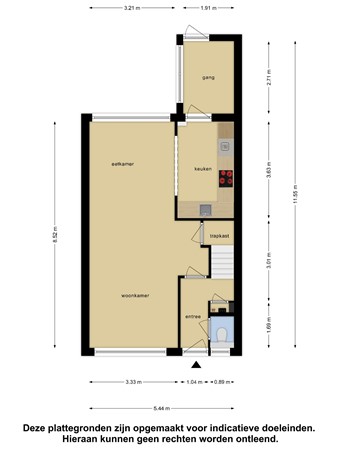 Floorplan - De Volder 7, 5283 ZA Boxtel